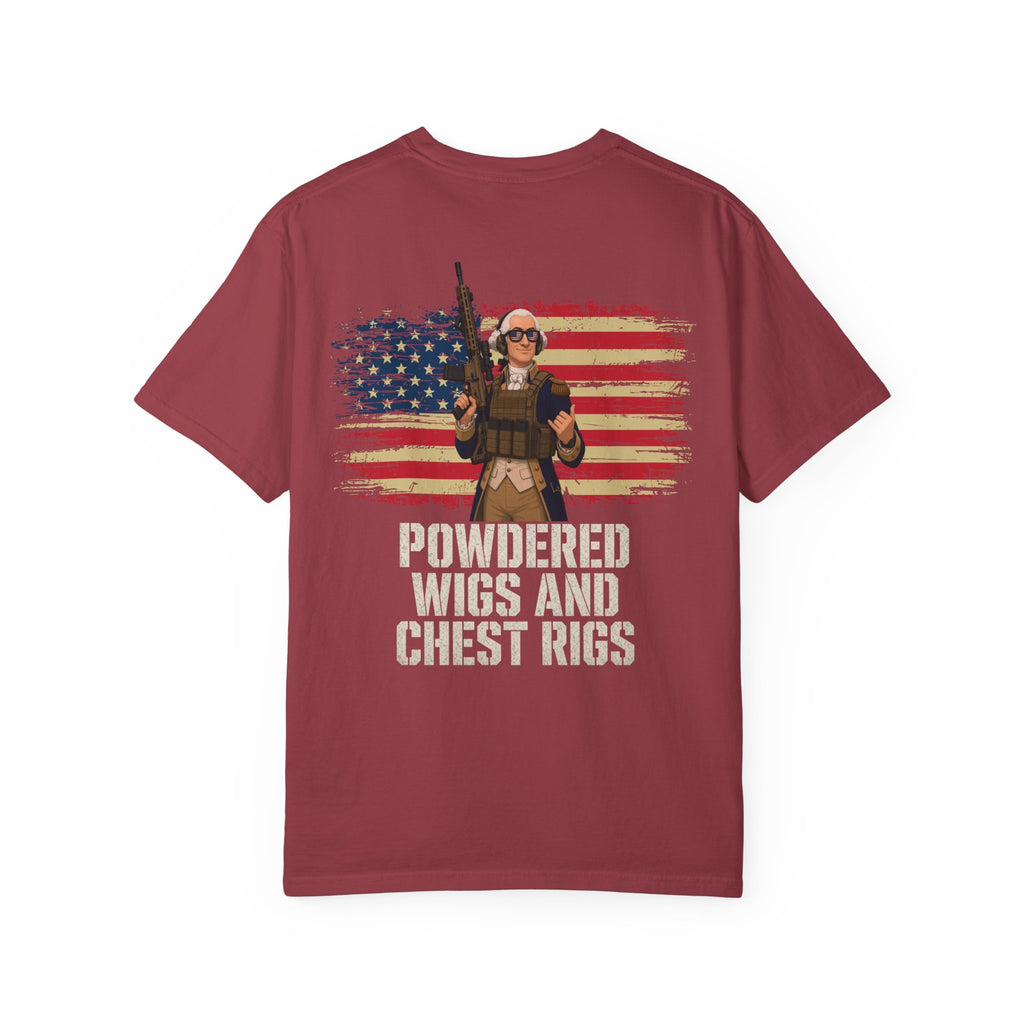 George Washington Powdered Wig T-Shirt