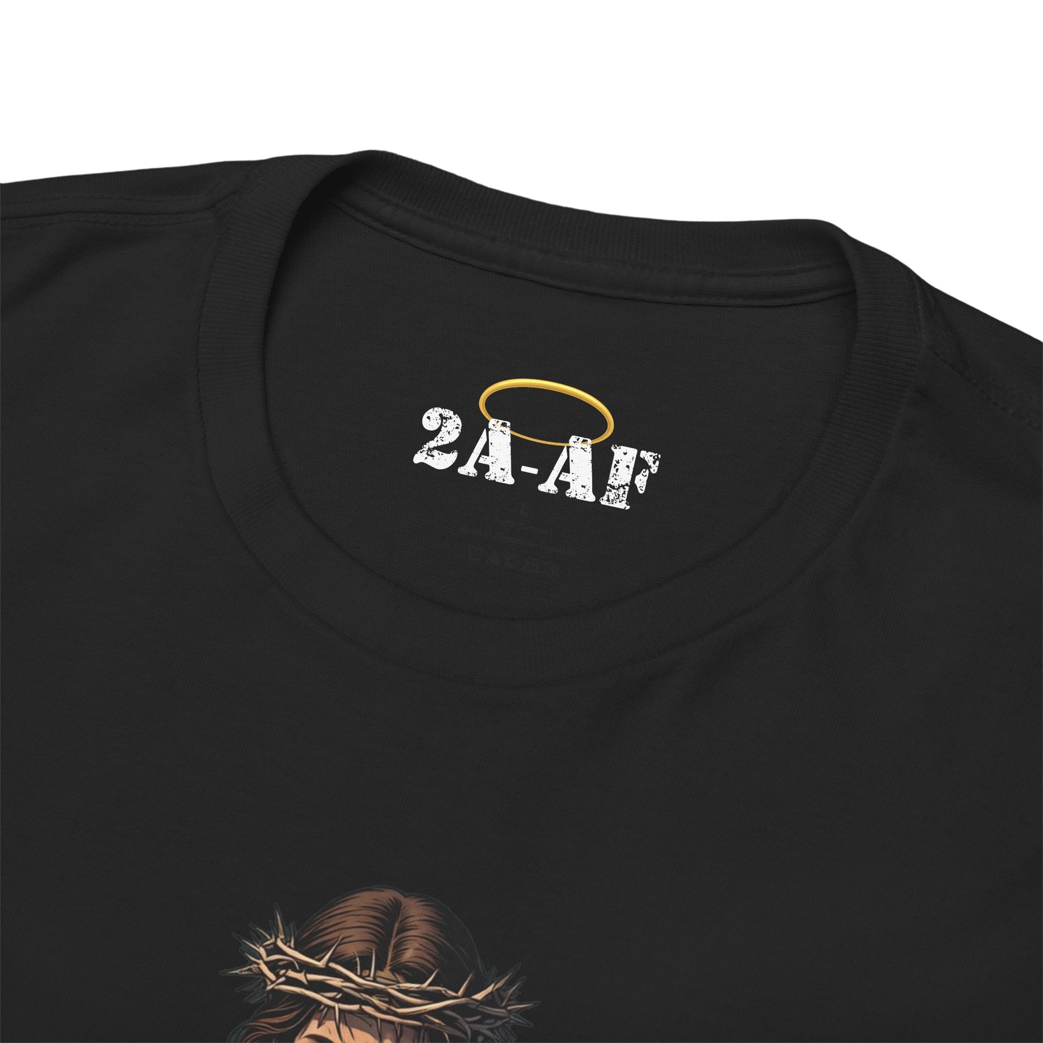 Matthew 10:34 Jesus with Rifle T-Shirt