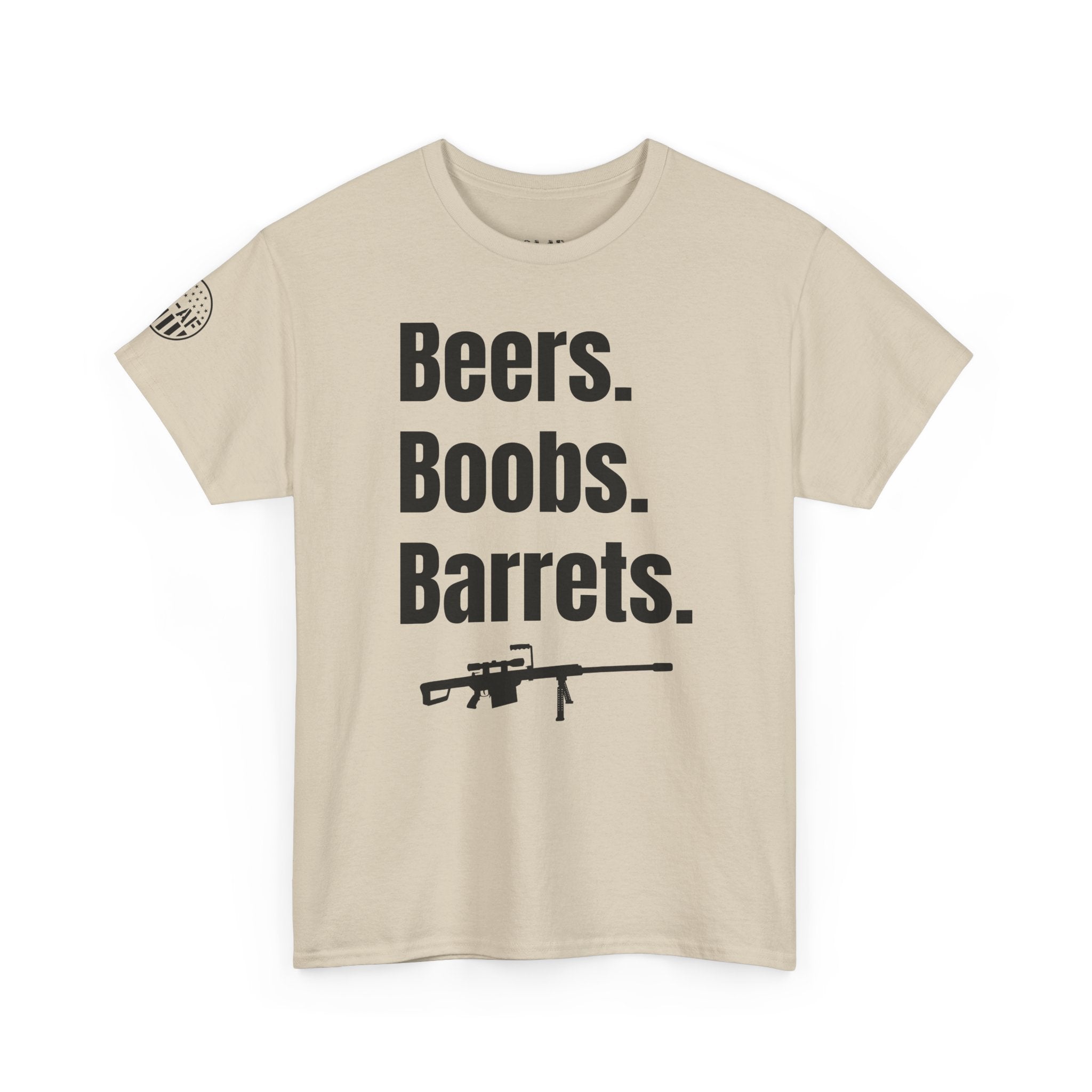 Beers. Boobs. Barrets, T-Shirt