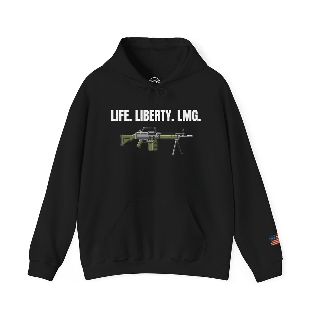 Life. Liberty. Light Machine Gun. Hoodie