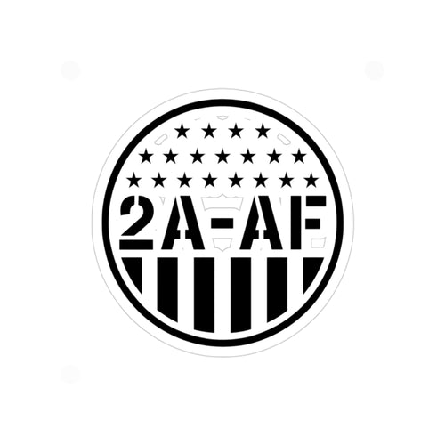 2A-AF Round Transparent Sticker