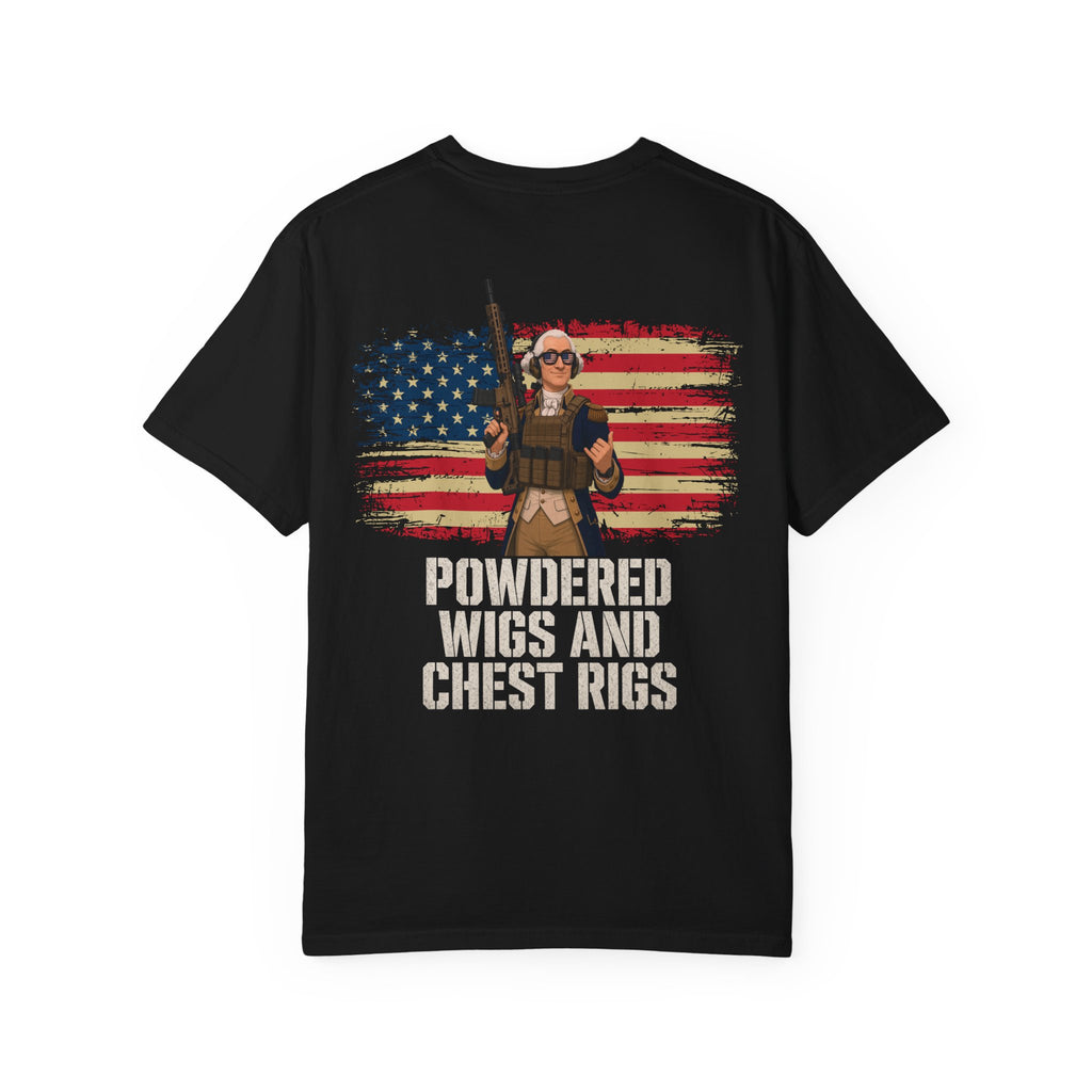 George Washington Powdered Wig T-Shirt