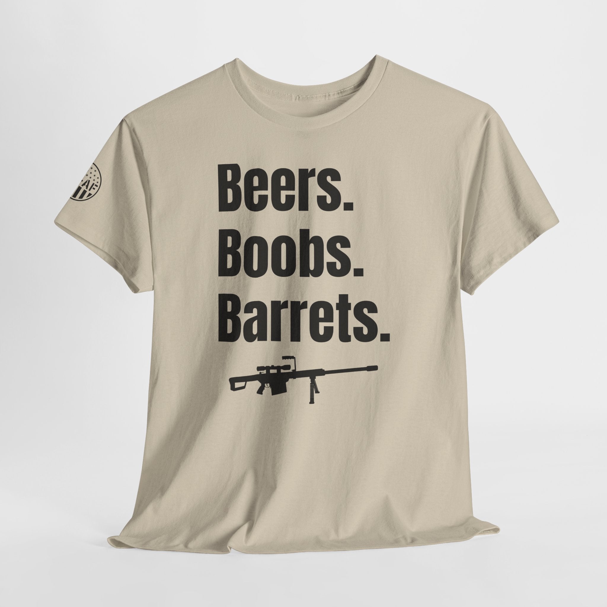 Beers. Boobs. Barrets, T-Shirt