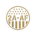 2A-AF Round Transparent Sticker