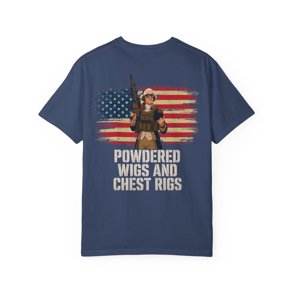 George Washington Powdered Wig T-Shirt