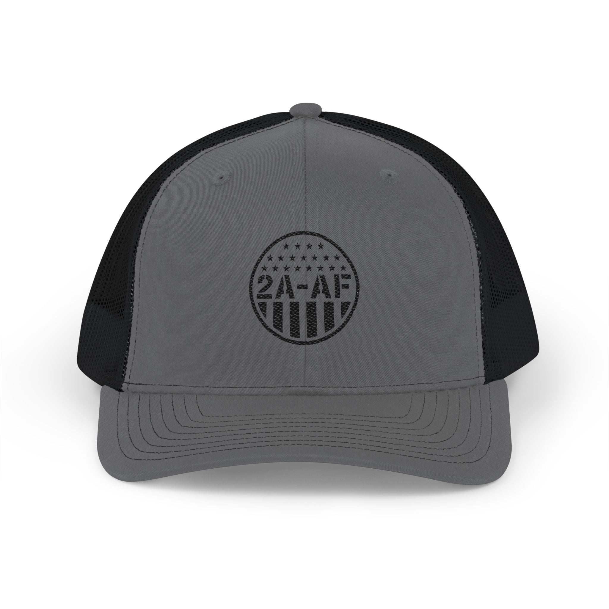 Embroidered 2A-AF Logo Trucker Hat